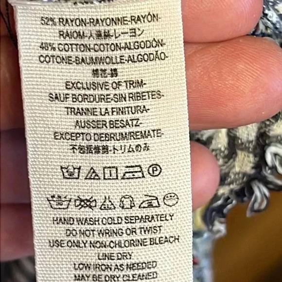 Womens preworn Free People small long sleeve button up plaid brown red green blu - Picture 4 of 8